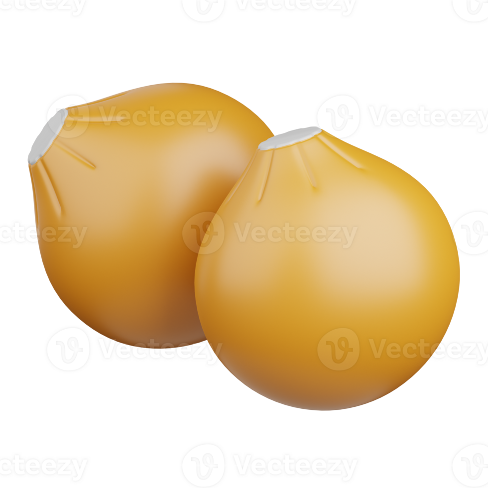 3d rendering lupin isolated useful for food, allergen, allergy, disease and antigen design element png