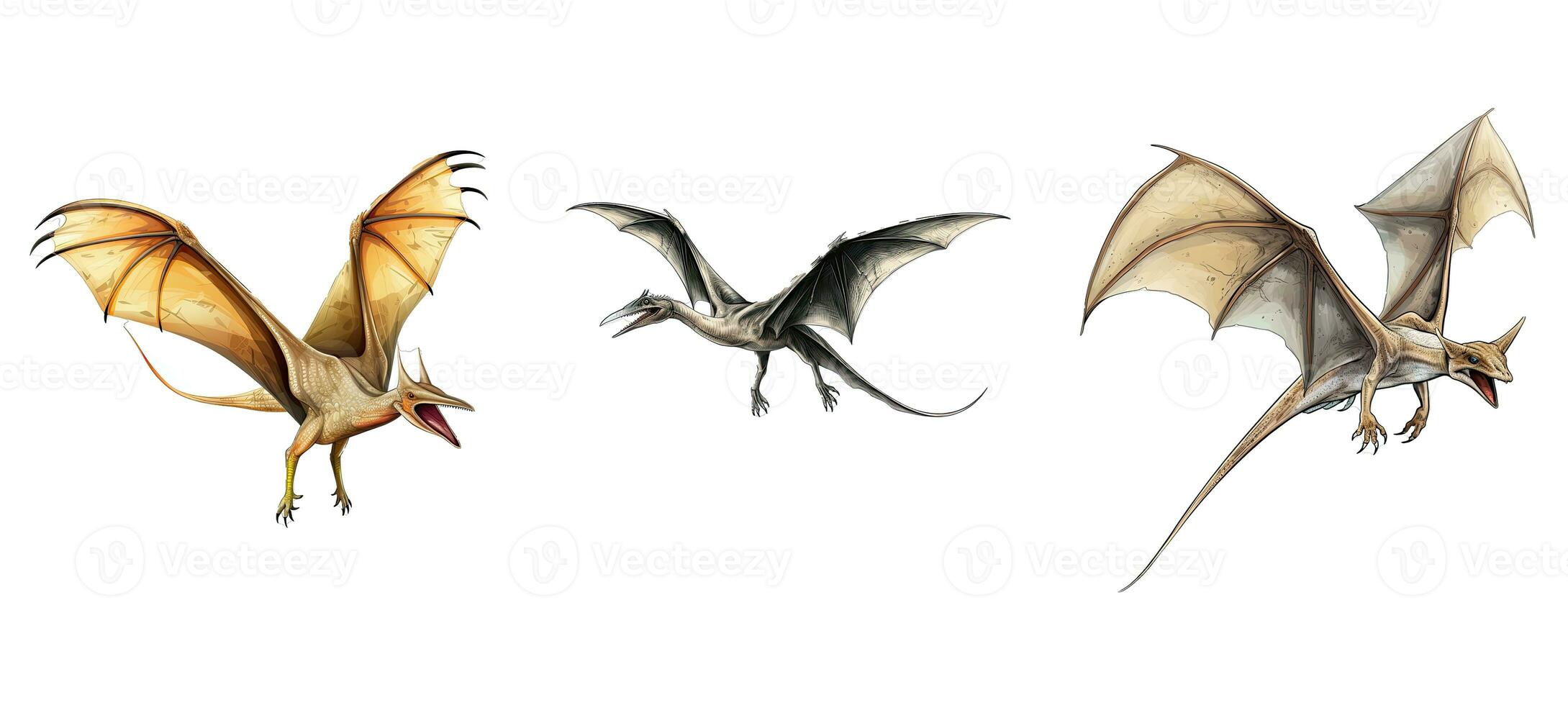 Pterodactyl isolated hi-res stock photography and images - Alamy