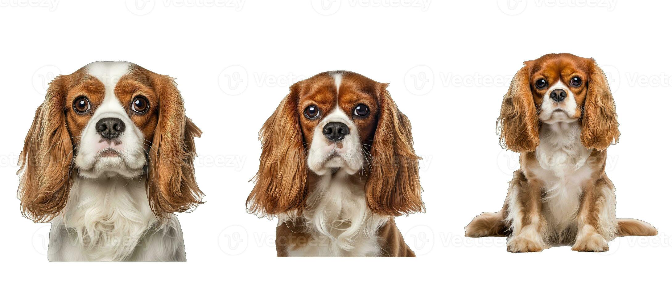 studio cavalier king charles spani animal photo