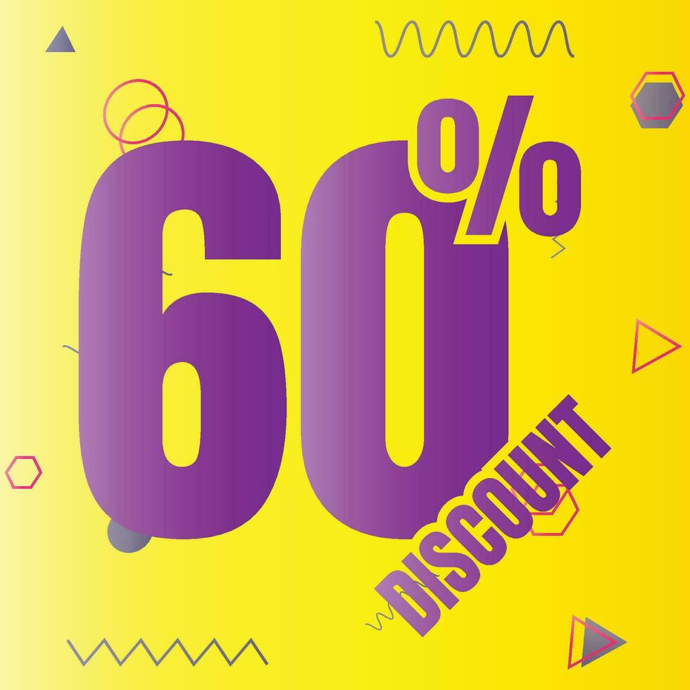 60 60 por ciento descuento acuerdo firmar icono, 60 60 por ciento especial oferta descuento vector, 60 60 por ciento rebaja precio reducción oferta diseño, viernes compras rebaja descuento porcentaje icono diseño vector