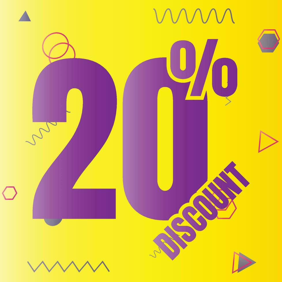 20 por ciento descuento acuerdo firmar icono, 20 por ciento especial oferta descuento vector, 20 por ciento rebaja precio reducción oferta diseño, viernes compras rebaja descuento porcentaje icono diseño vector