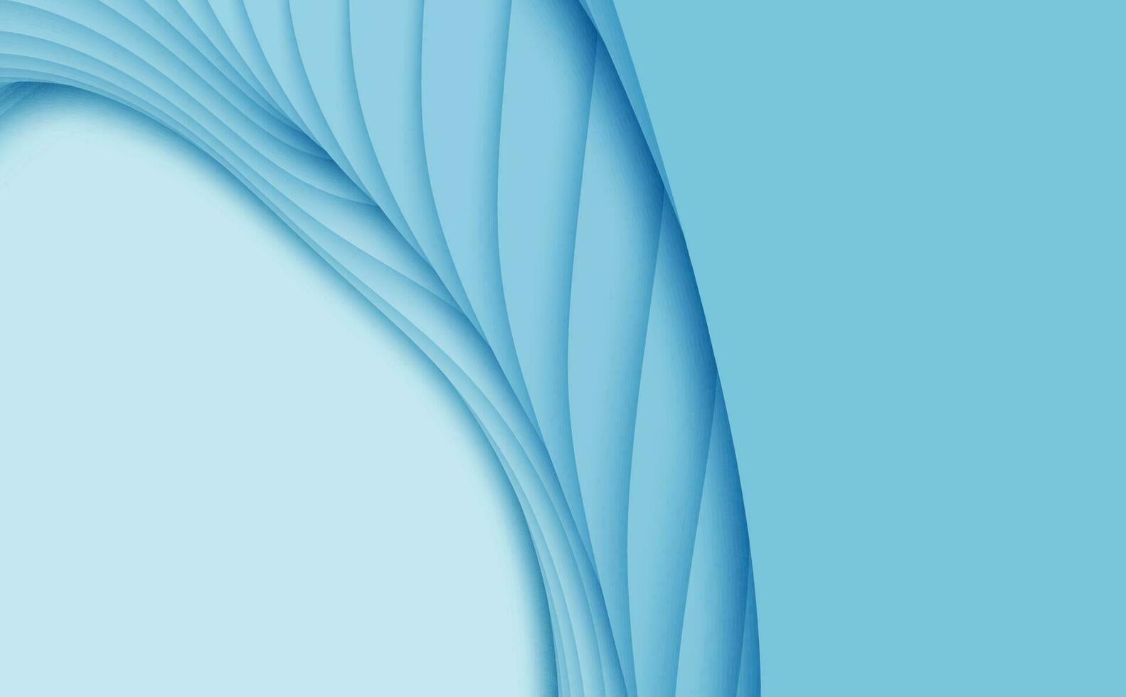 Abstract blue color background. Dynamic shapes composition. Eps10 vector