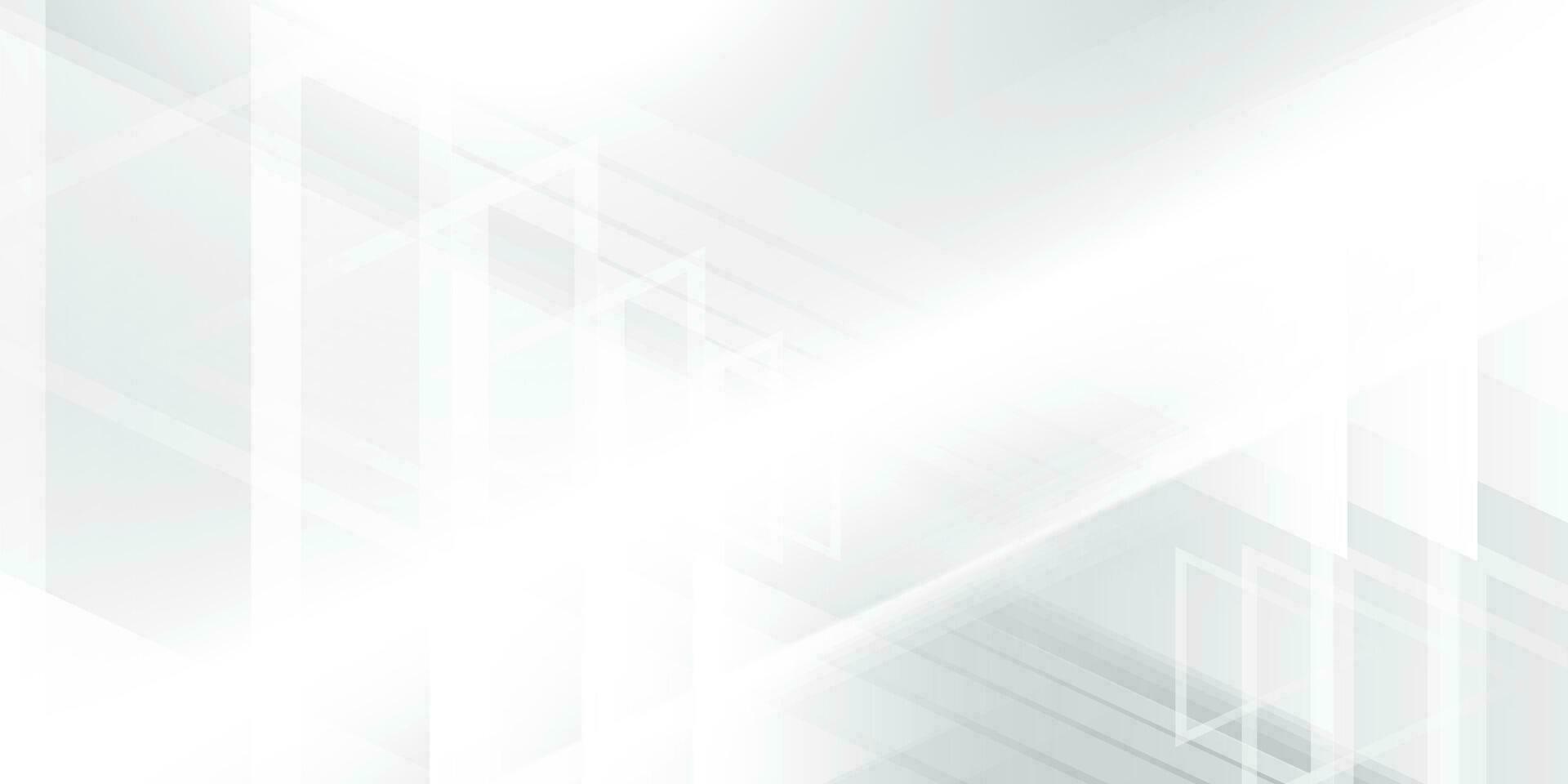 Abstract geometric white and gray color background, triangle shape pattern. Vector illustration.