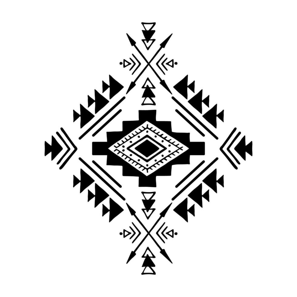 Aztec vector element.