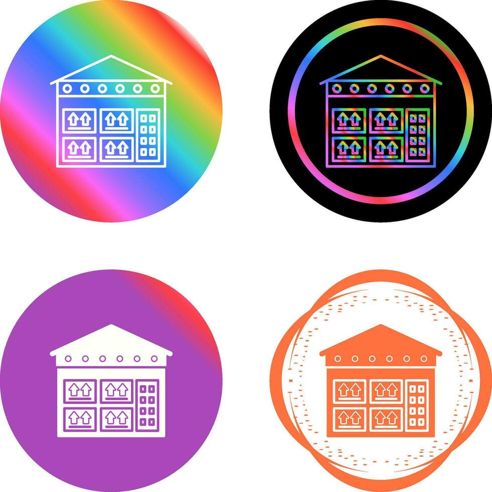 Storage Unit Vector Icon