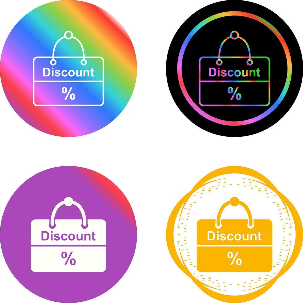 Discount Vector Icon