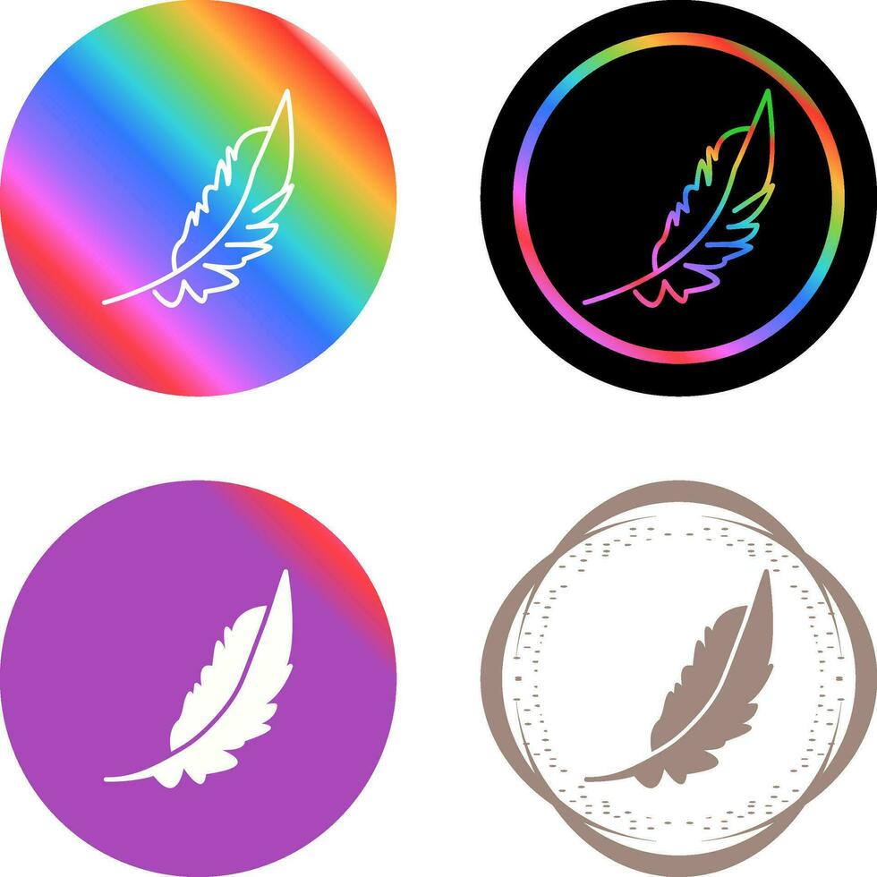 Feather Vector Icon