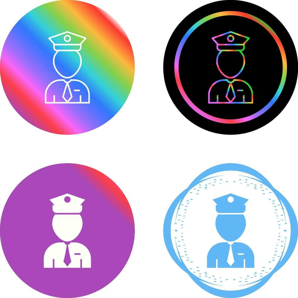 Flight Captain Vector Icon