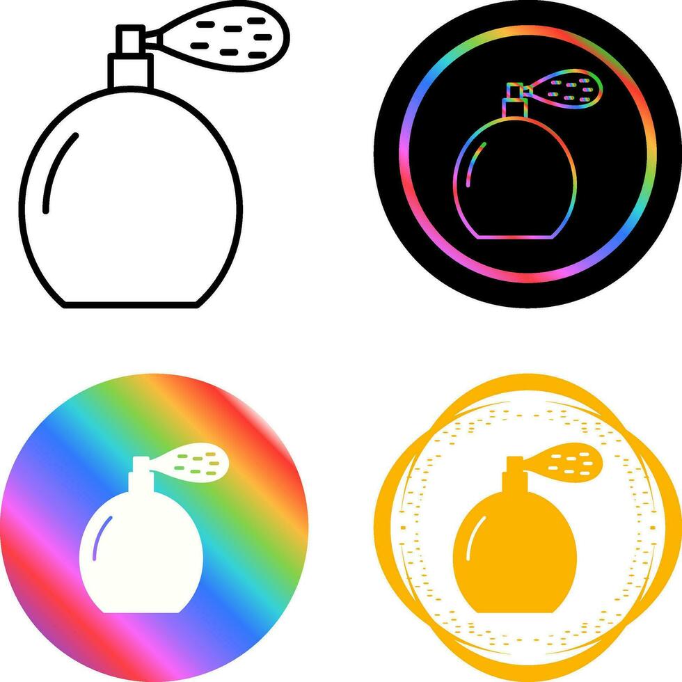 Perfume Bottle Vector Icon