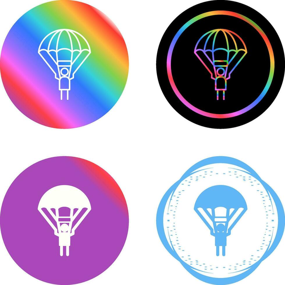 Parachuter Vector Icon