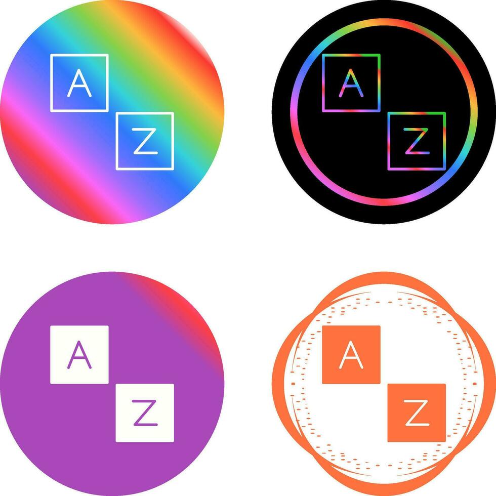 Alphabet Vector Icon