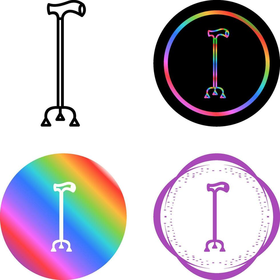 Walking Stick Vector Icon