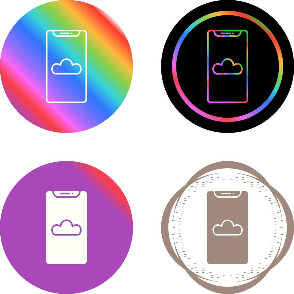 Cloud Storage Vector Icon
