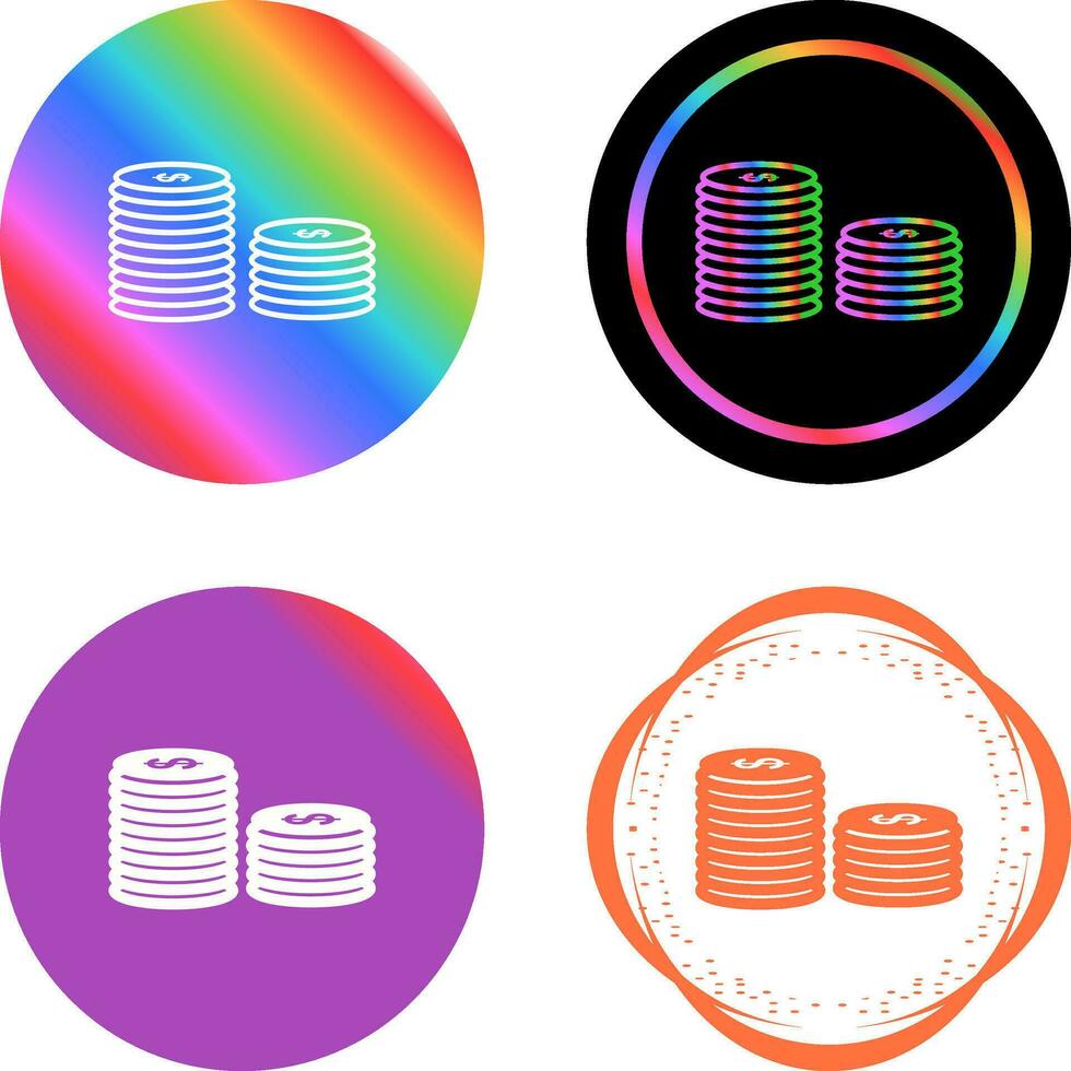 Stack of Coins Vector Icon