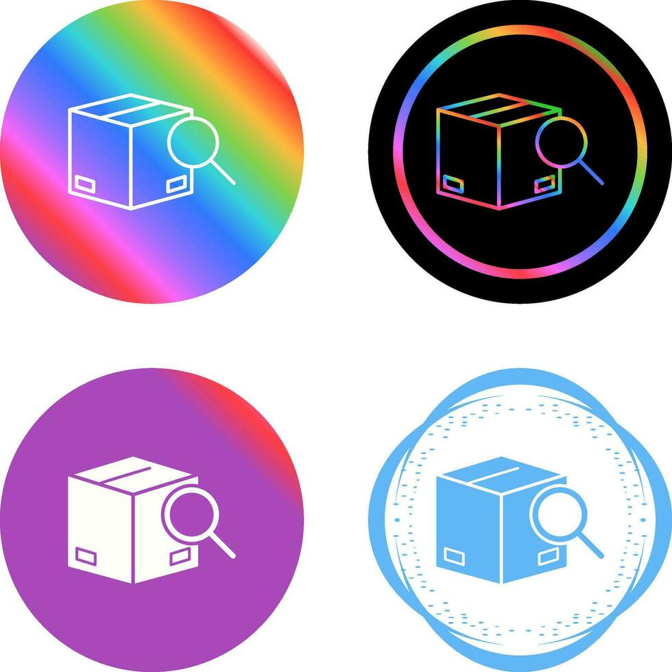 Find Package Vector Icon