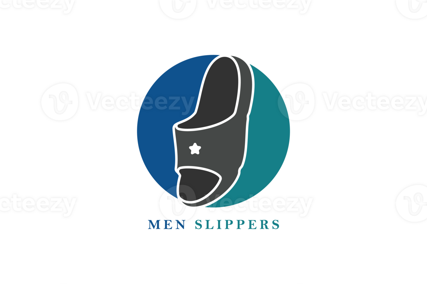 Men Footwear Single Slipper Shoe logo design. Men fashion object icon concept. Green flip flop, Flip flop icon, Slipper icon, Shoes, Outdoor shoes design. png