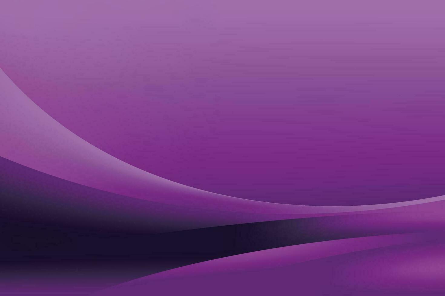 Smooth Flow Purple Background Design vector