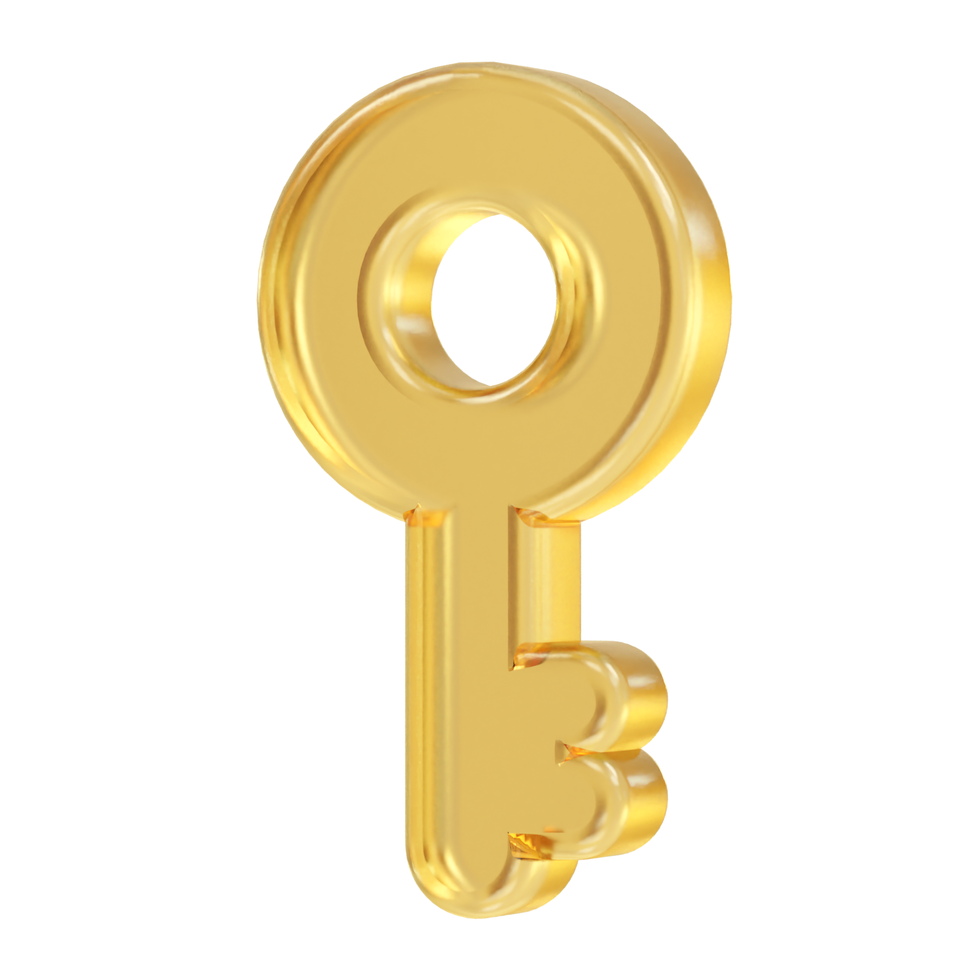 3d Transparent Icons Key