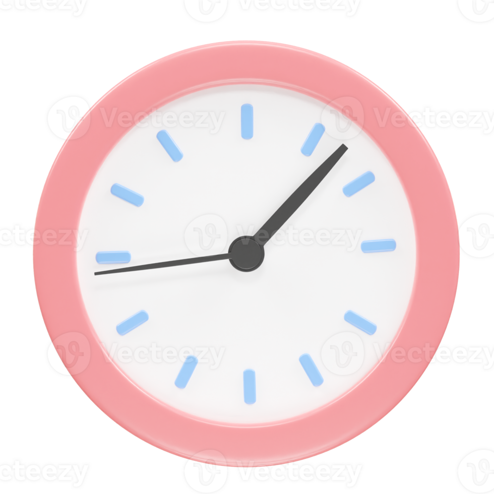 Watch icon 3d rendering illustration png