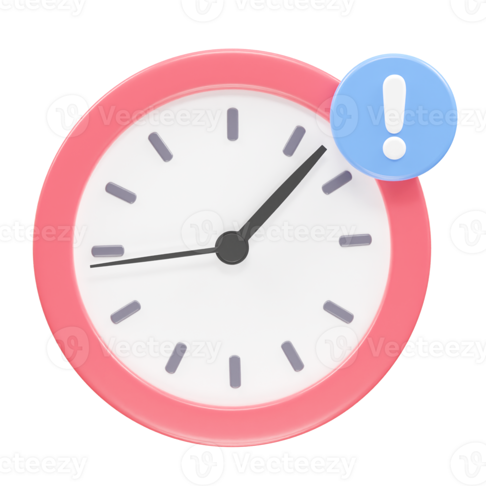 Watch icon 3d rendering illustration png