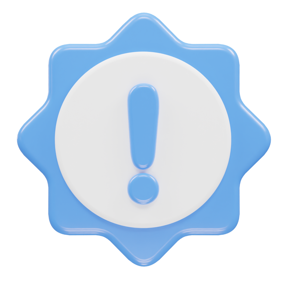 Exclaimed icon render element png