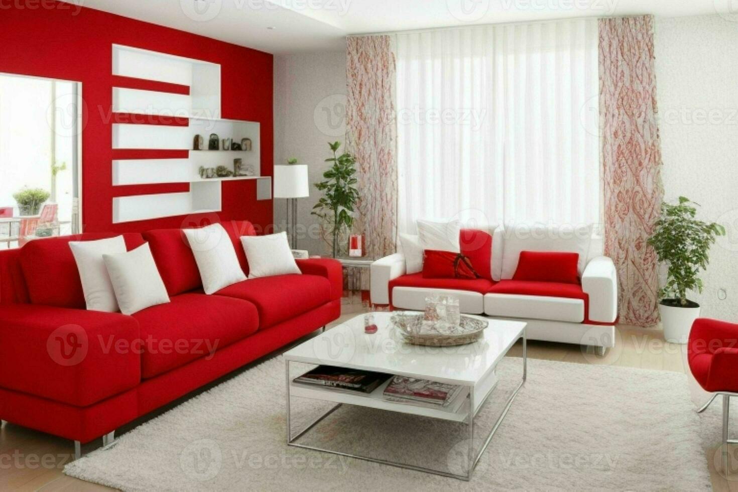 Contemporary style living room. Pro Photo