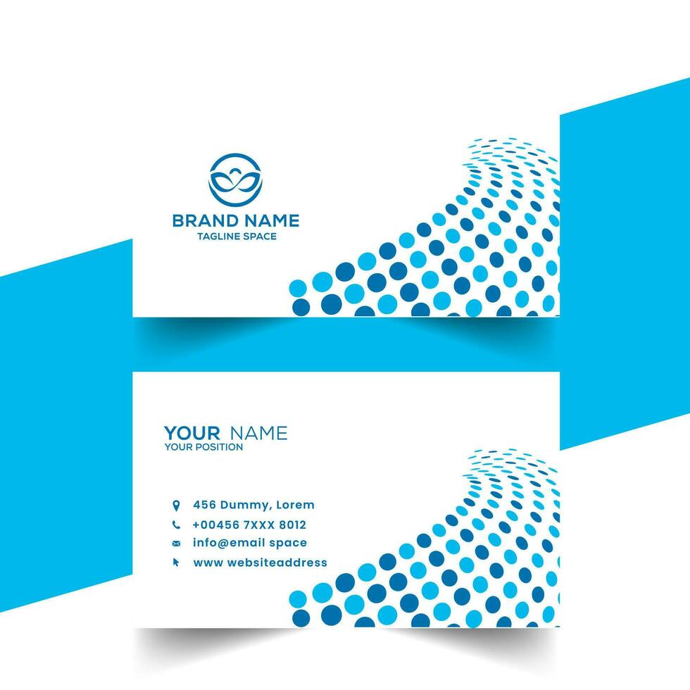 vector abstract black and red office visiting card template design