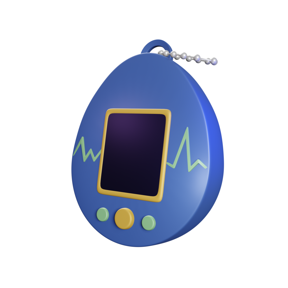 tamagotchi 3d ikon png