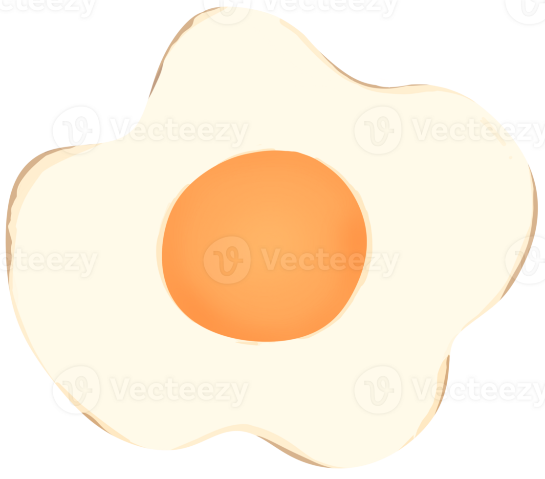 Sunny Side Up Egg Illustration 15738197 PNG