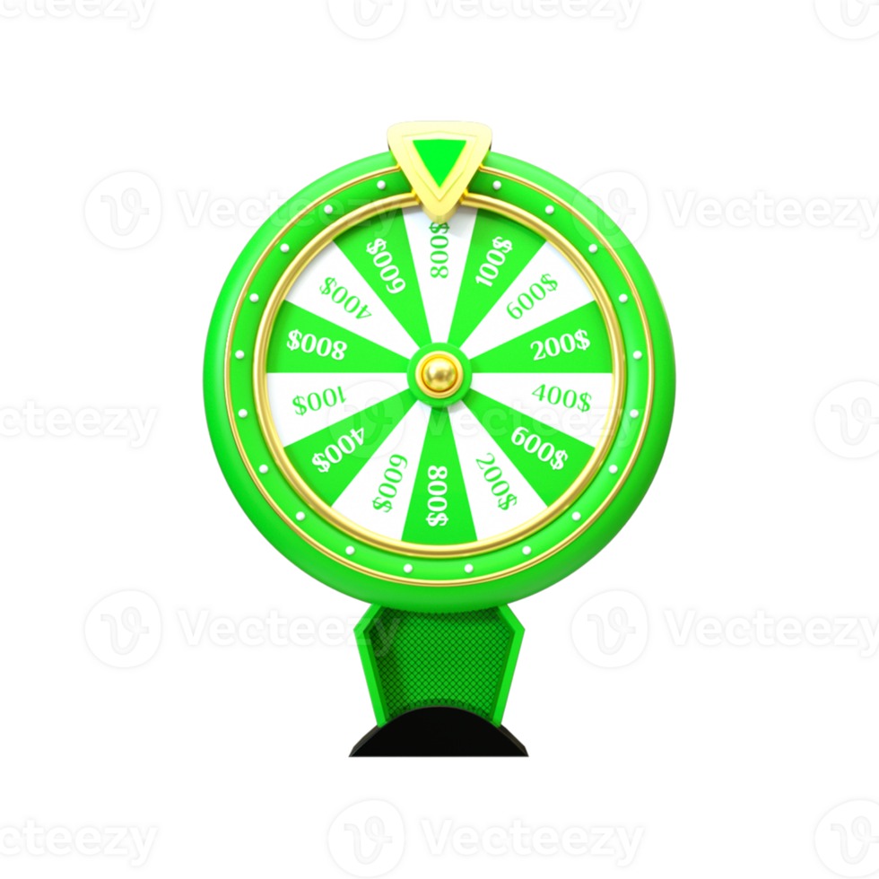 3d render object casino png