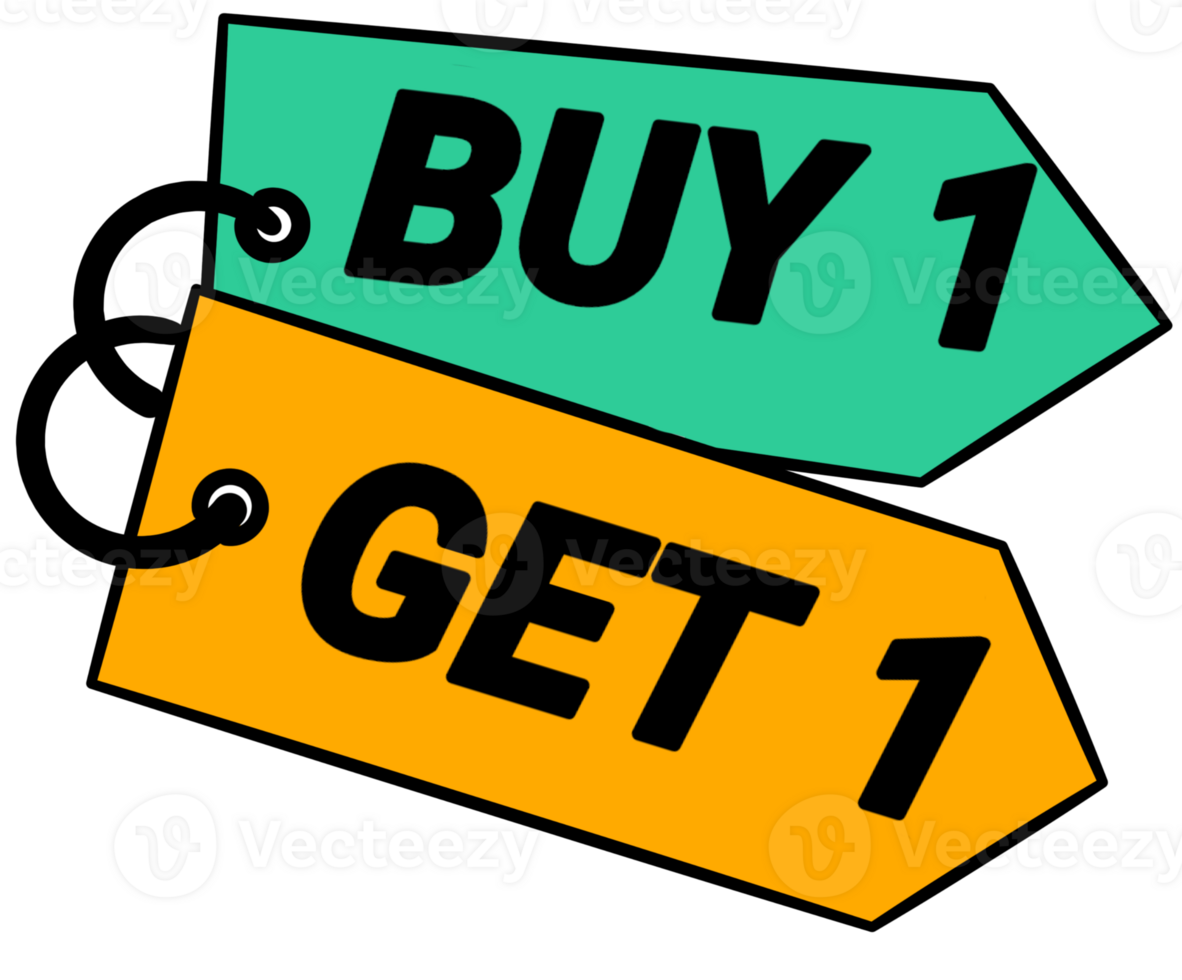 Buy 1 Get 1 icon png