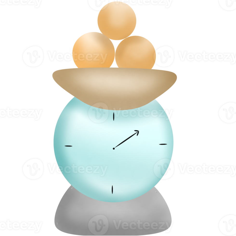 fruits on the scale png