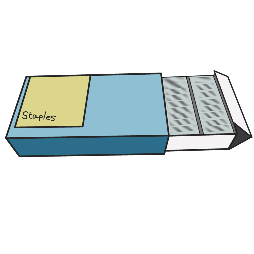 a box of staples 28346281 PNG