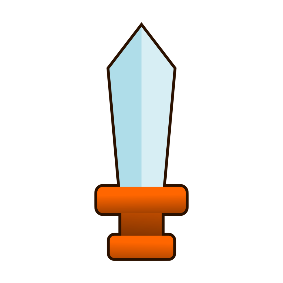 Sword icon, good for design gui, game icon png