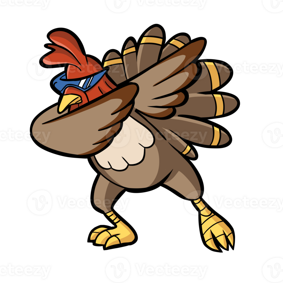 funny thanksgiving turkey dabbing dance 28347042 PNG
