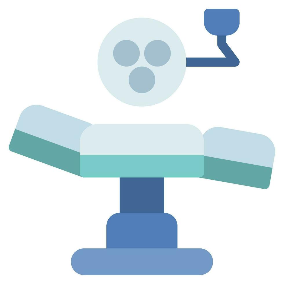 Examination Table Icon illustration, for web, app, infographic, etc vector