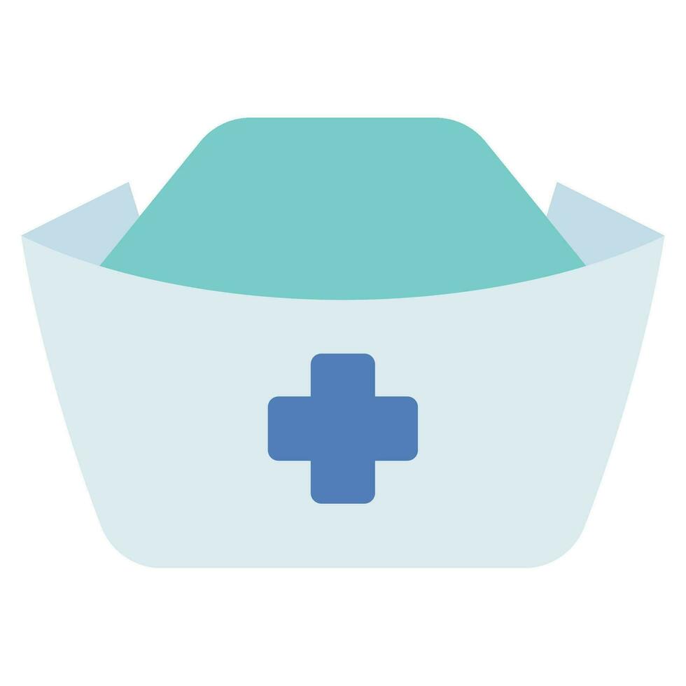 Nurse Cap Icon illustration, for web, app, infographic, etc vector