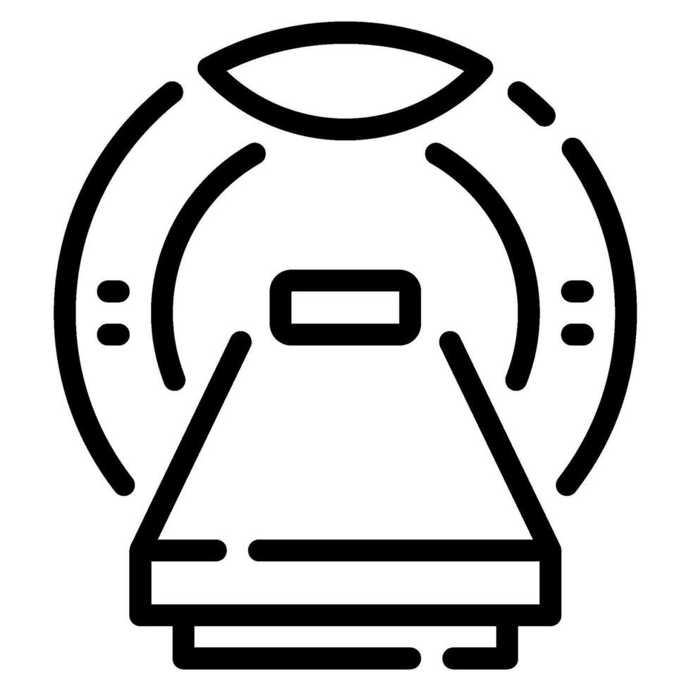 X ray Machine Icon illustration, for web, app, infographic, etc vector
