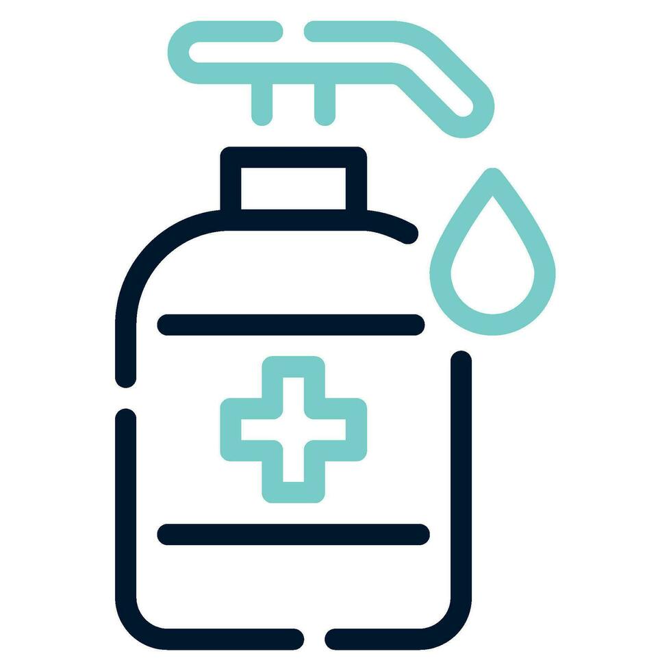 Hand Sanitizer Icon illustration, for web, app, infographic, etc vector