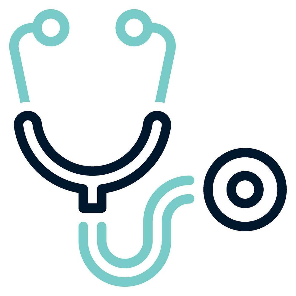 Medical Stethoscope Icon illustration, for web, app, infographic, etc vector