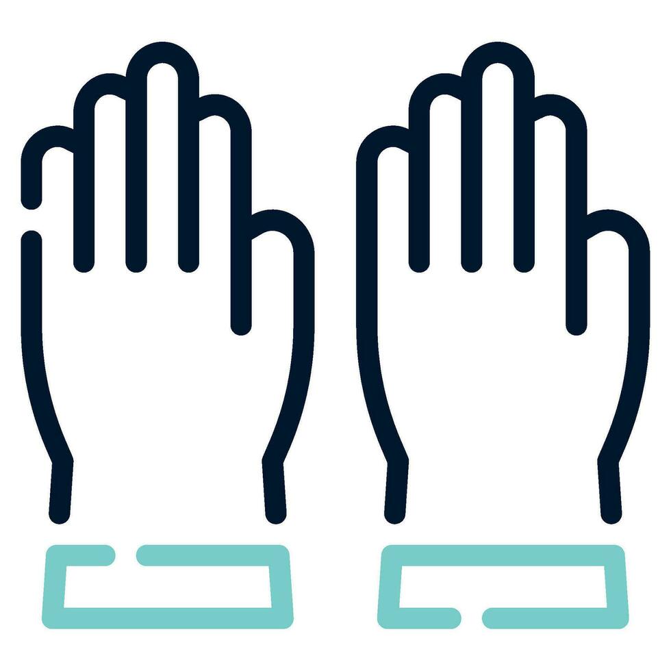 Medical Gloves Icon illustration, for web, app, infographic, etc vector