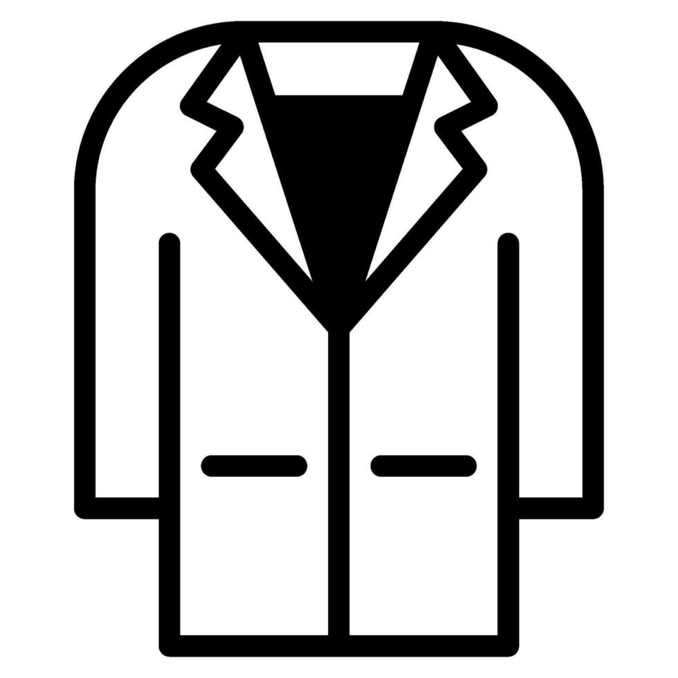 Lab Coat Icon illustration, for web, app, infographic, etc vector