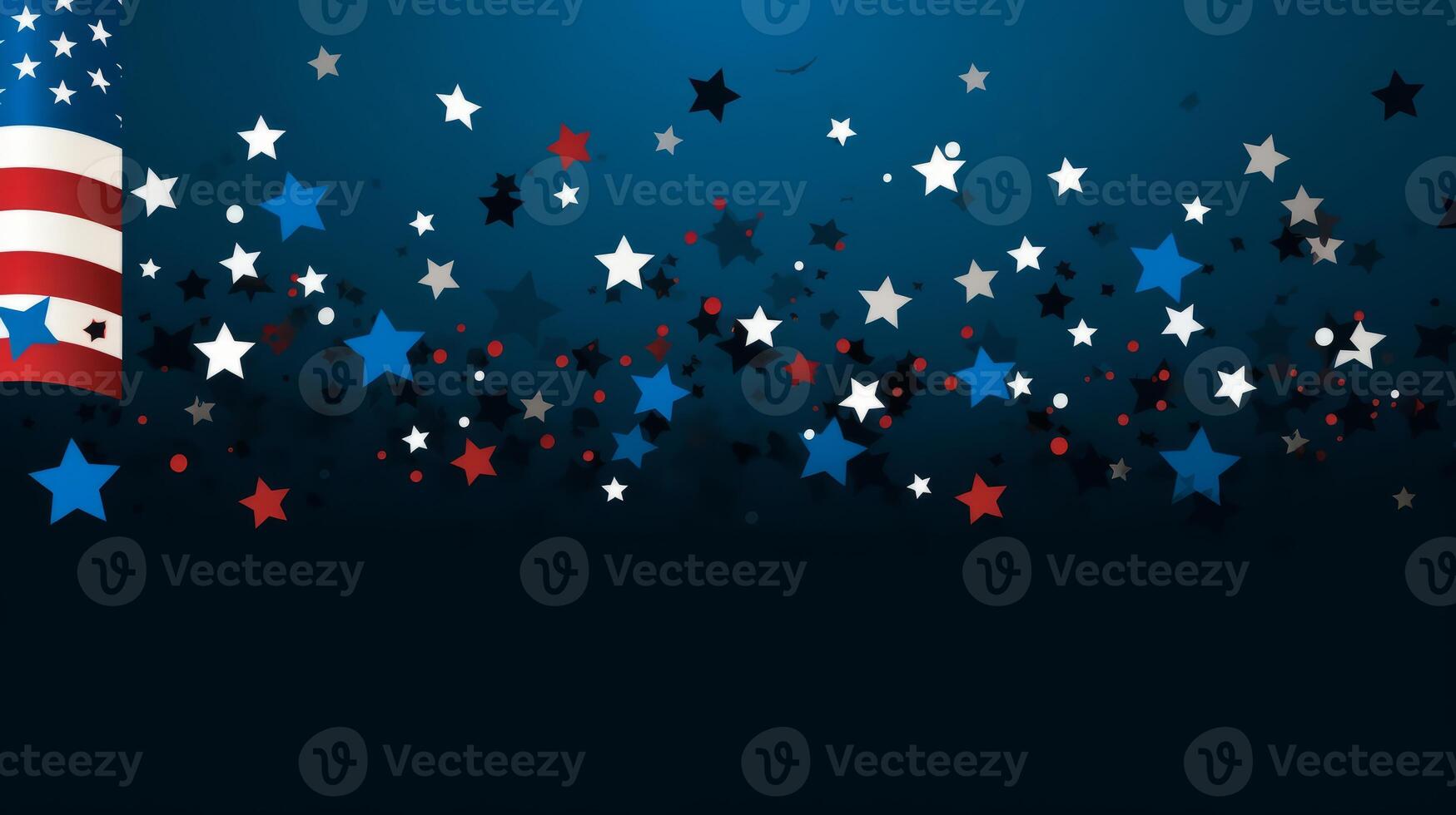 4th of July Minimalist Background photo