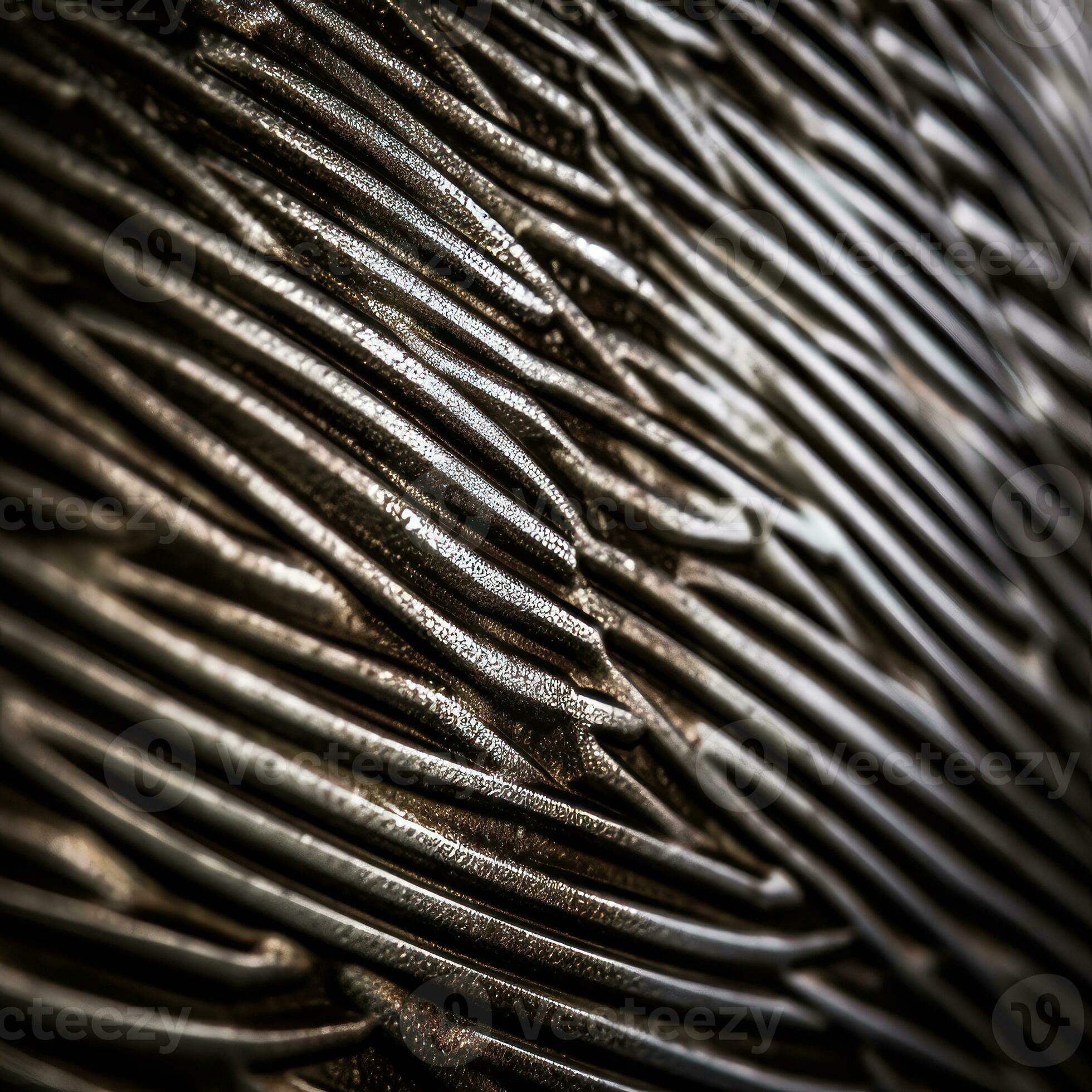 High Resolution Metall Texture, Close Up Stock Photo, Picture and