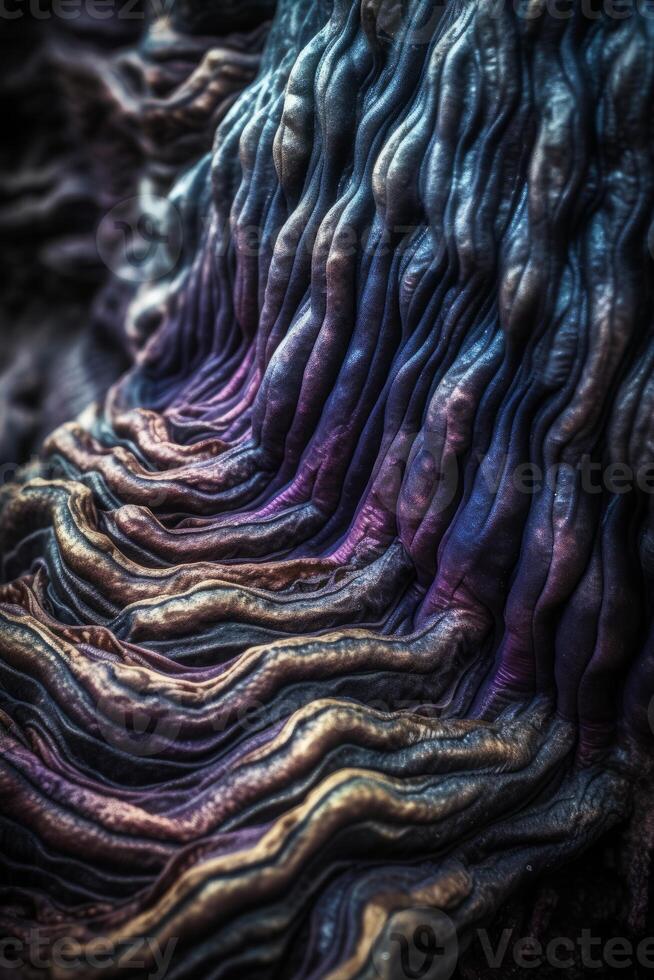 Closeup of an Alien Like Texture photo