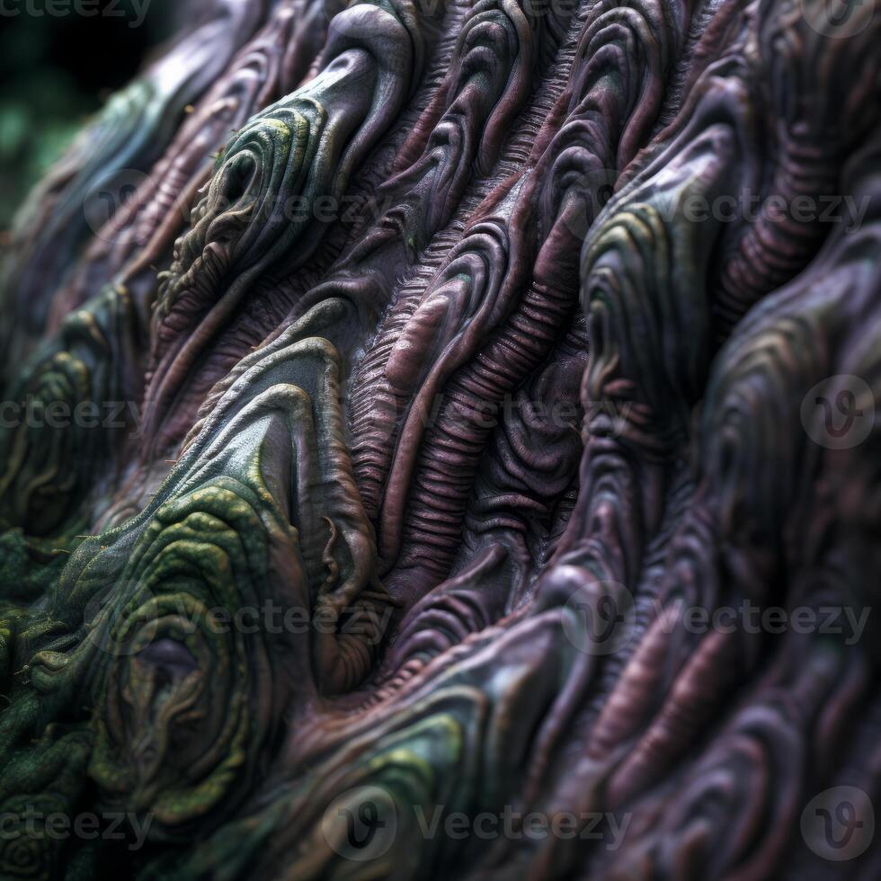 Closeup of an Alien Like Texture photo