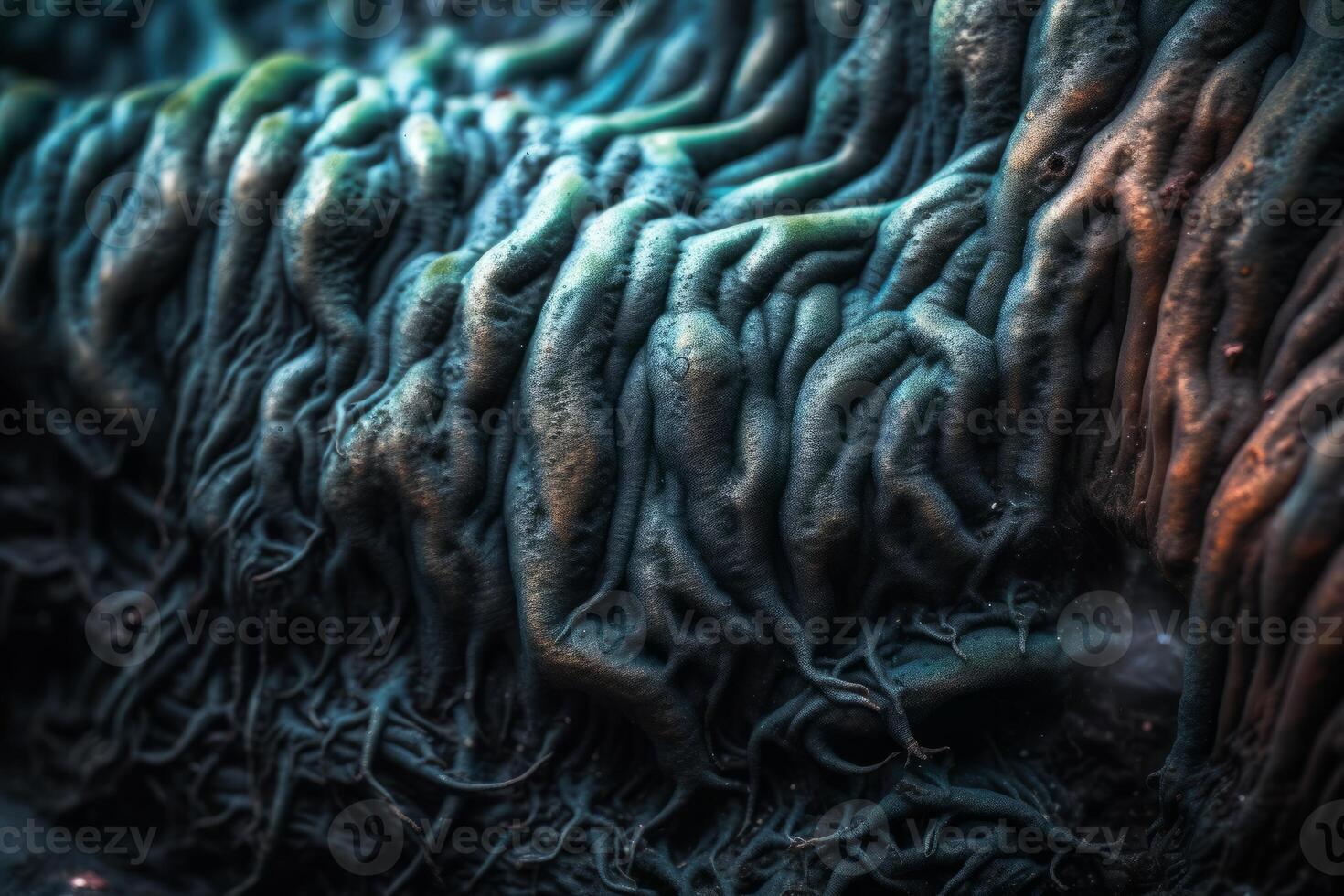 Closeup of an Alien Like Texture photo