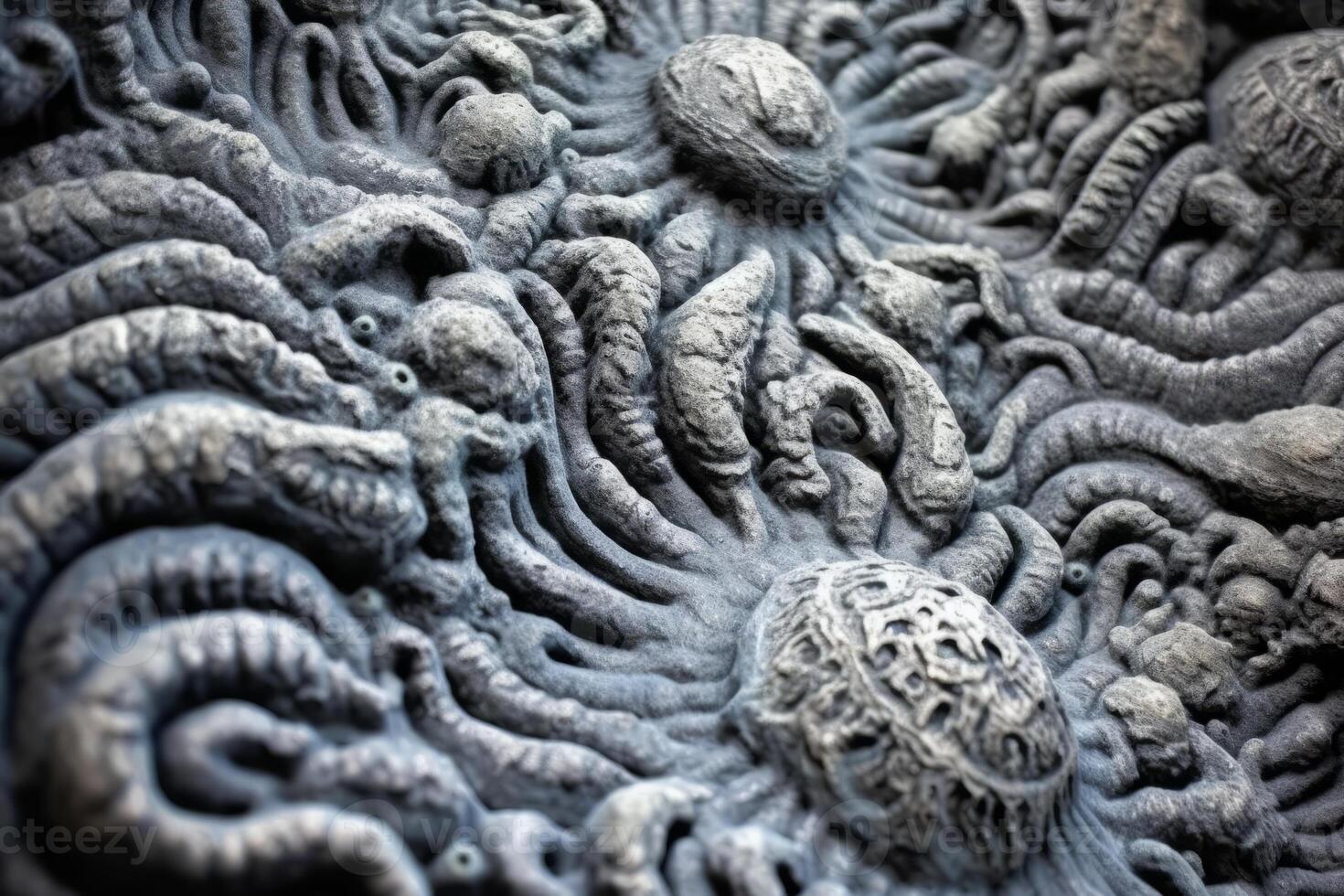 Closeup of an Alien Like Texture photo