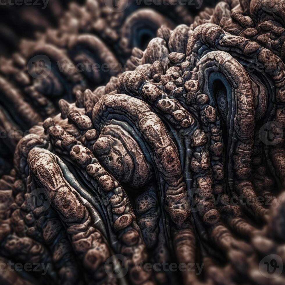 Closeup of an Alien Like Texture photo