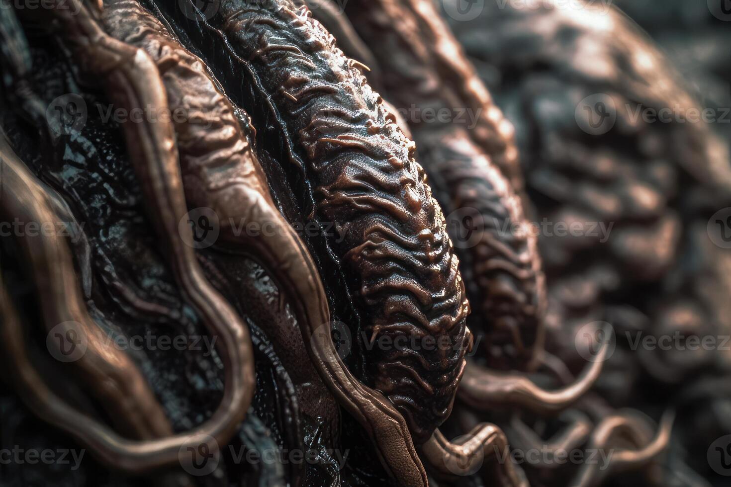 Closeup of an Alien Like Texture photo